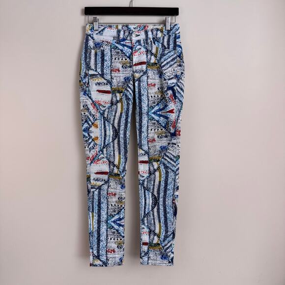 rag & bone Pants - Rag & Bone Legging Jeans Women's Size 27 Abstract Print Surf Knit Skinny Stretch